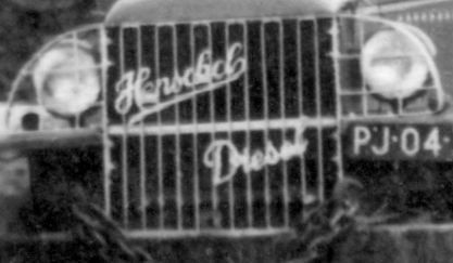 GMC with Henschel diesel logo